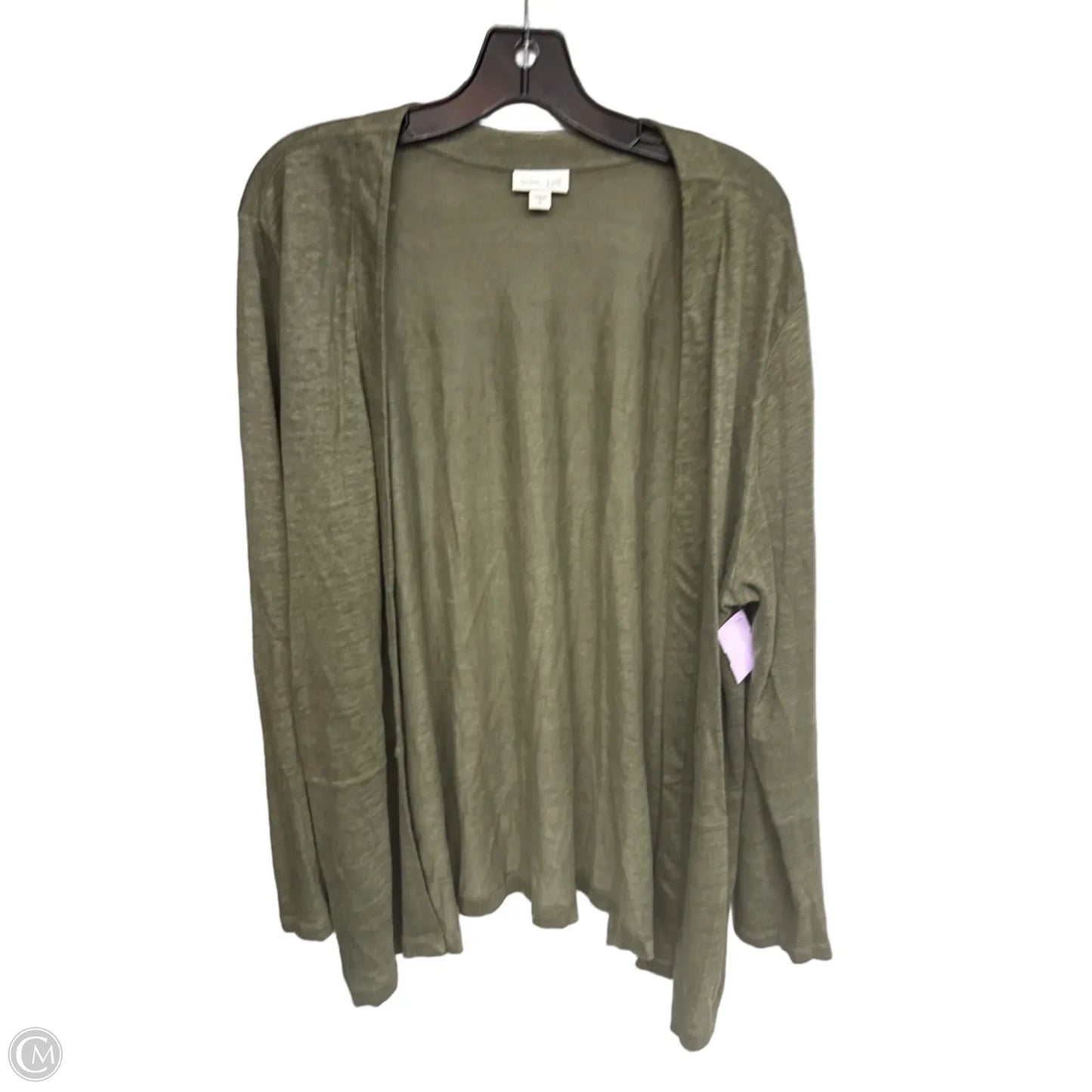 Cardigan By J. Jill In Green, Size: Xl