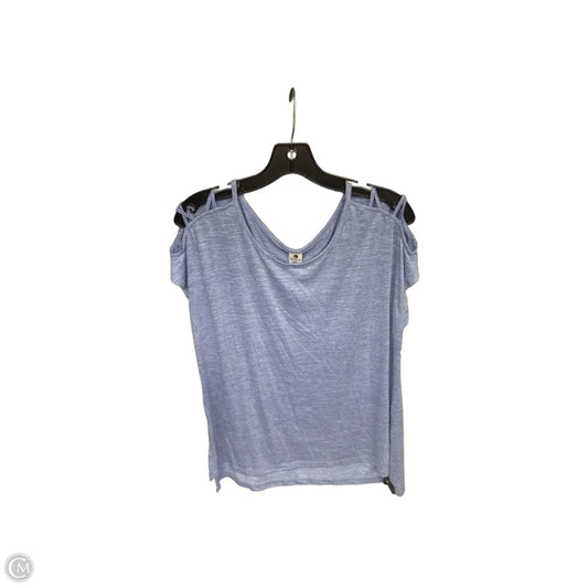 Athletic Top Short Sleeve By Active Life In Blue, Size: Xl
