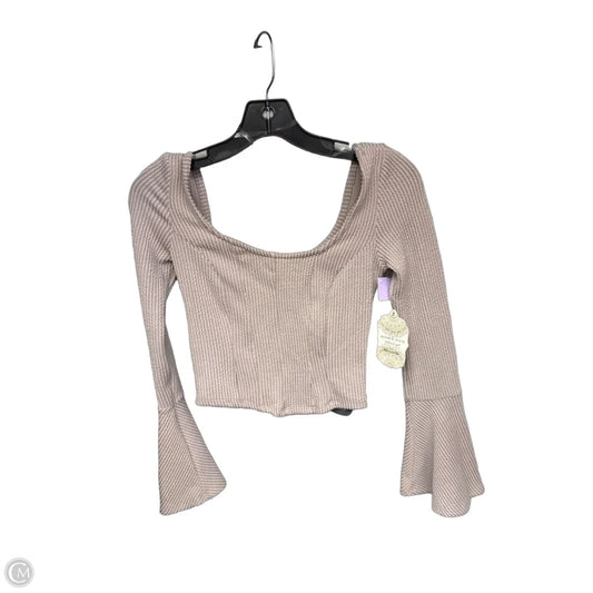 Top Long Sleeve By Altard State In Mauve, Size: Xs