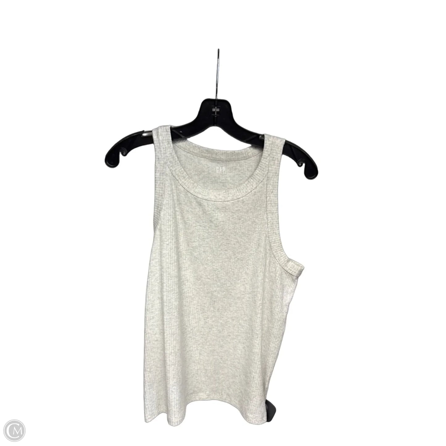 Athletic Tank Top By Gapfit In Grey, Size: L