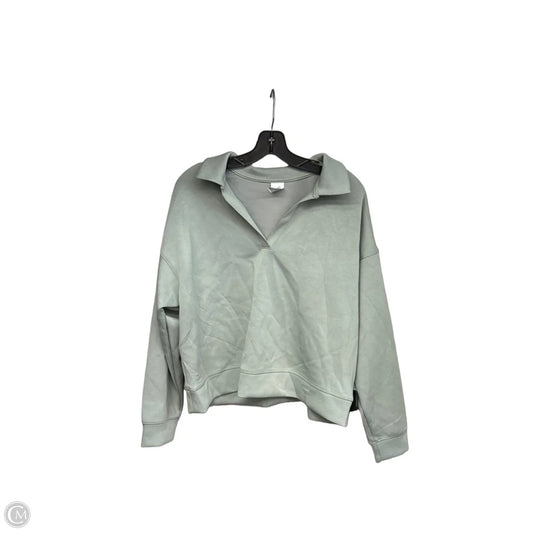 Athletic Sweatshirt Collar By All In Motion In Green, Size: Xl