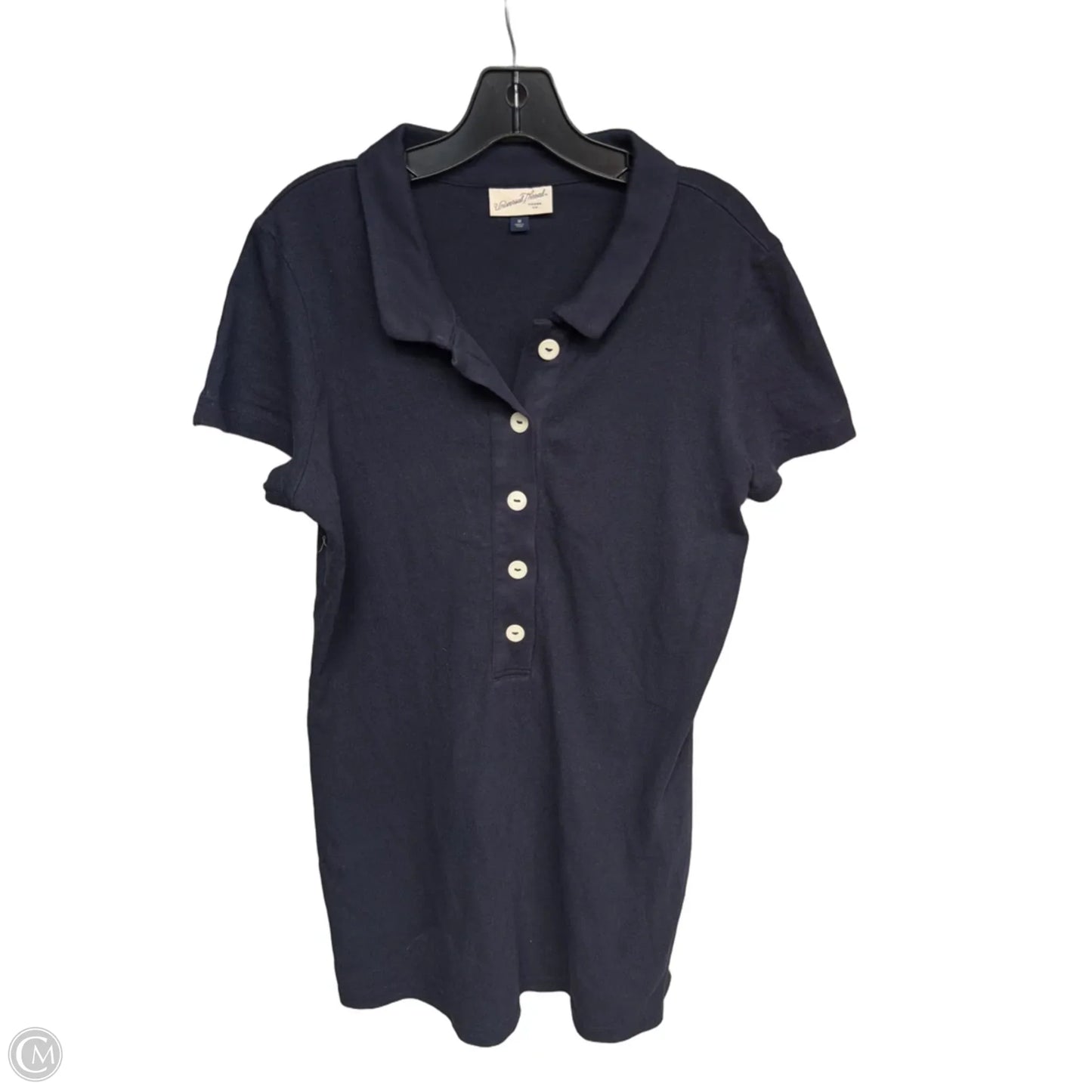 Dress Casual Midi By Evereve In Navy, Size: M