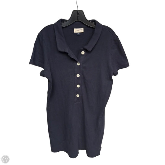 Dress Casual Midi By Evereve In Navy, Size: M