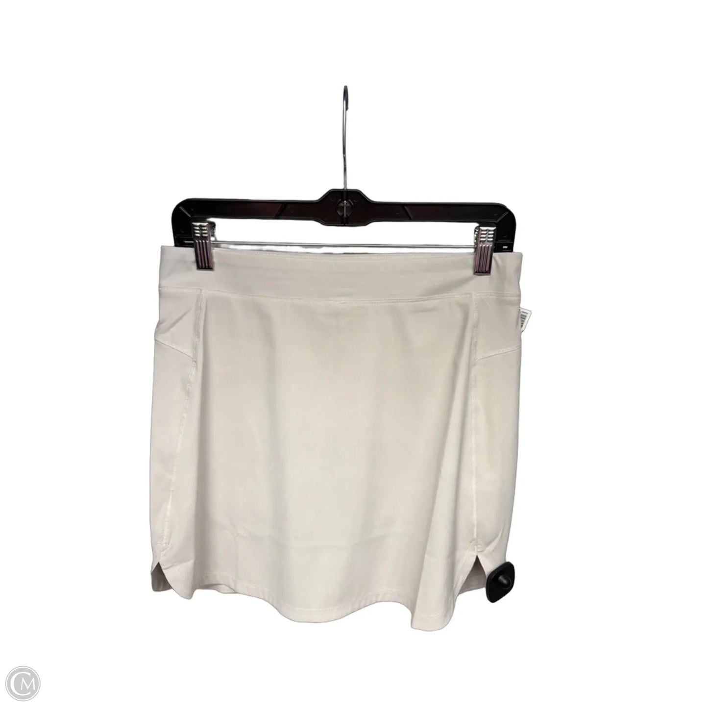 Athletic Skort By Adidas In Cream, Size: 2