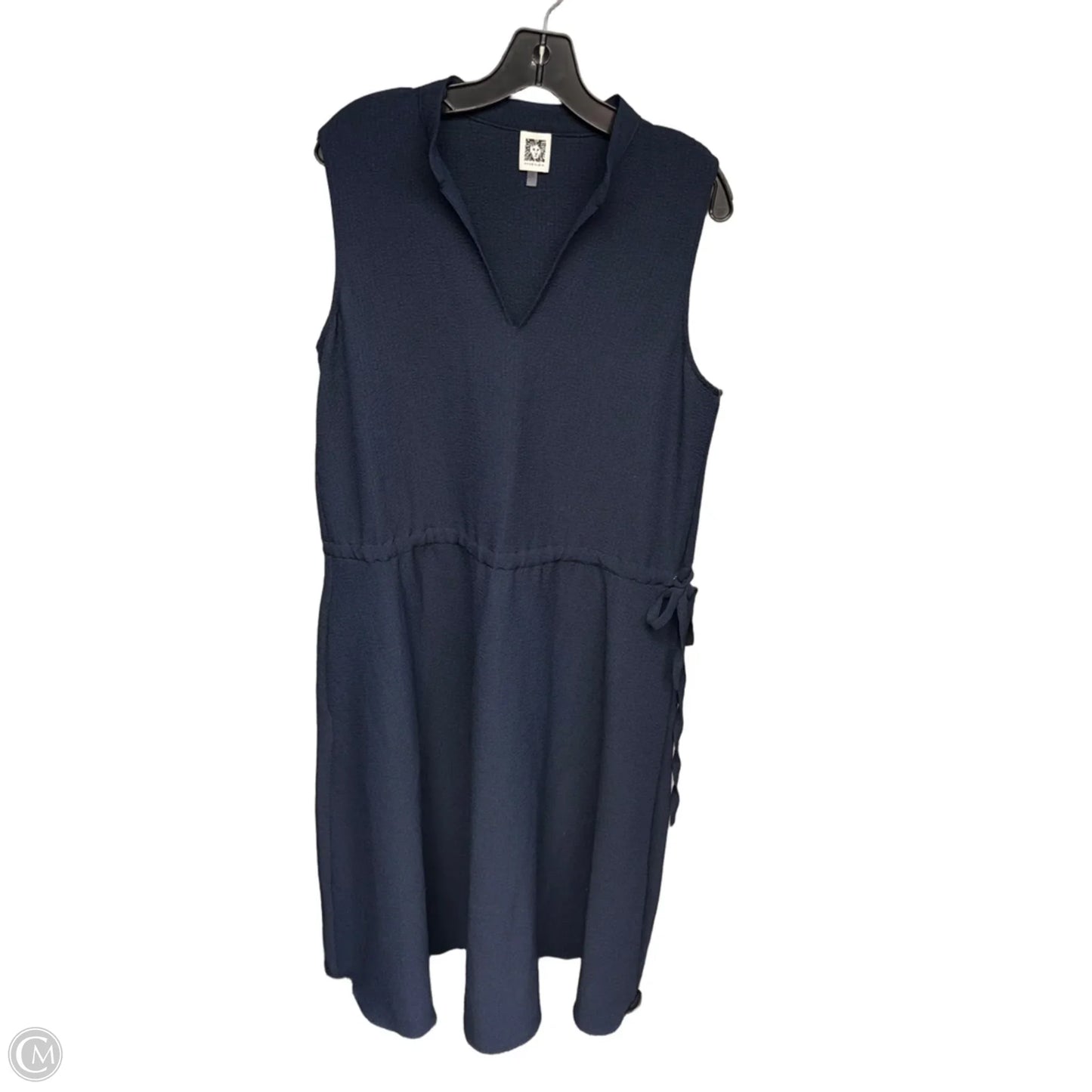 Dress Casual Maxi By Anne Klein In Navy, Size: 12