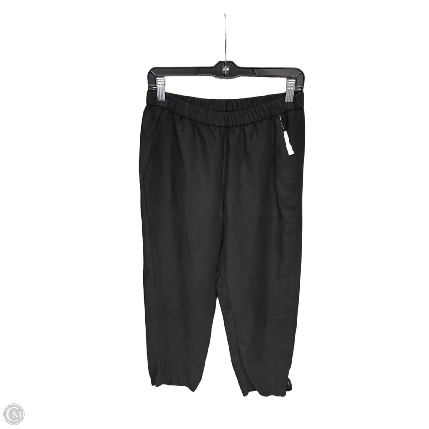 Pants Cropped By Eileen Fisher In Black, Size: Xs