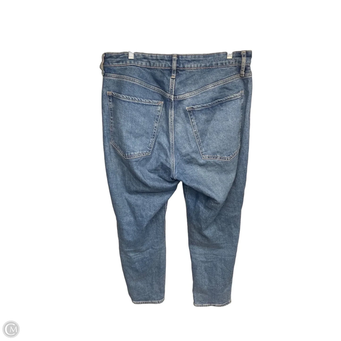 Jeans Straight By Old Navy In Blue Denim, Size: 12