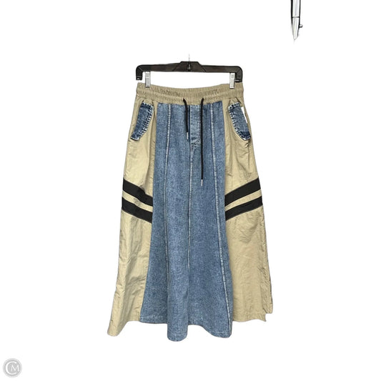 Skirt Maxi By Clothes Mentor In Blue & Green, Size: S