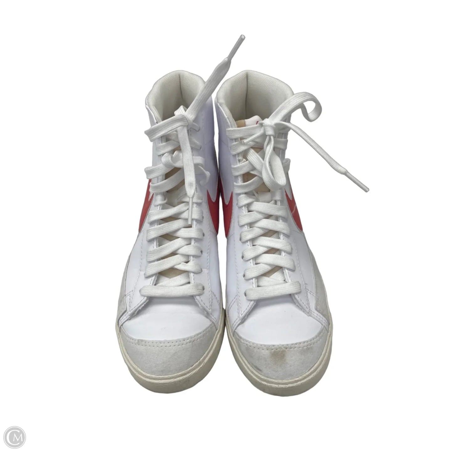 Shoes Sneakers By Nike In Pink & White, Size: 7.5