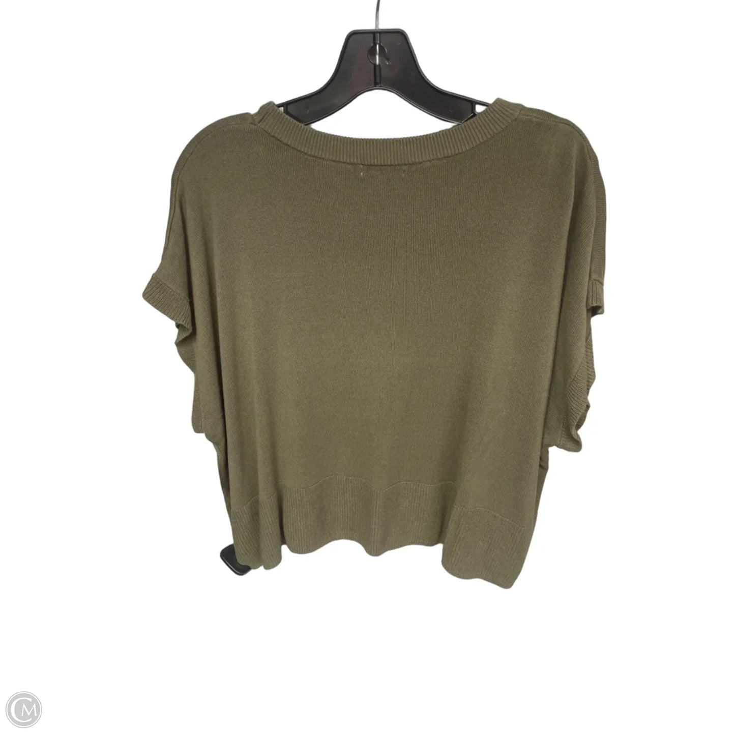 Top Short Sleeve By Halogen In Green, Size: Xl