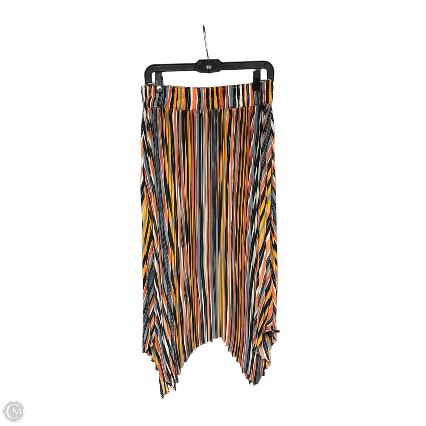 Skirt Maxi By Nine West In Orange & Pink, Size: L