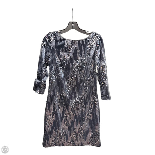 Dress Party Midi By Eliza J In Blue, Size: 12