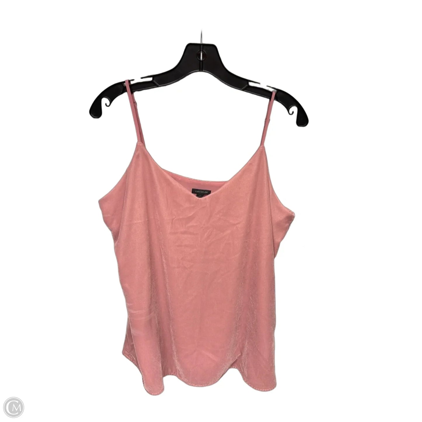 Top Sleeveless By Ann Taylor In Pink, Size: M