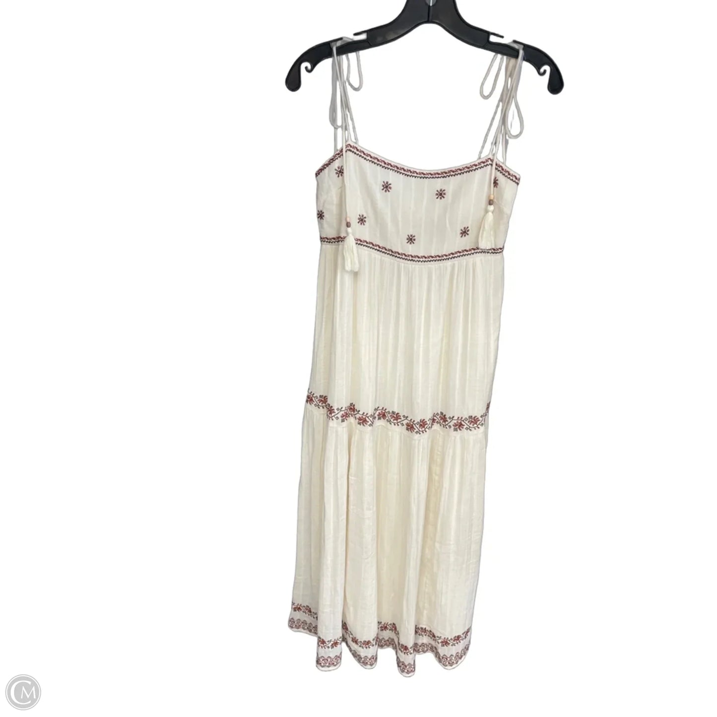Dress Casual Maxi By American Eagle In White, Size: S
