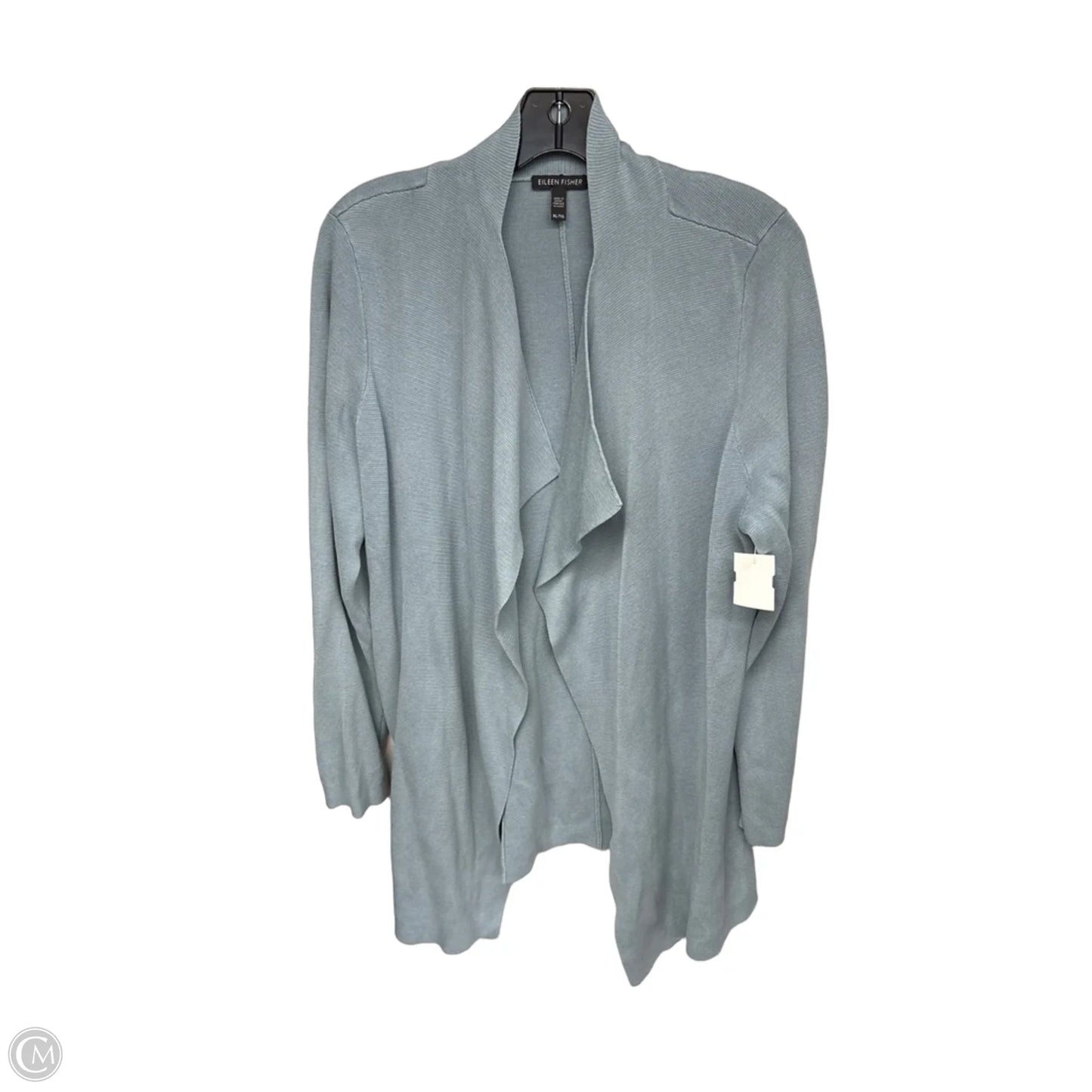 Cardigan By Eileen Fisher In Blue, Size: Xl