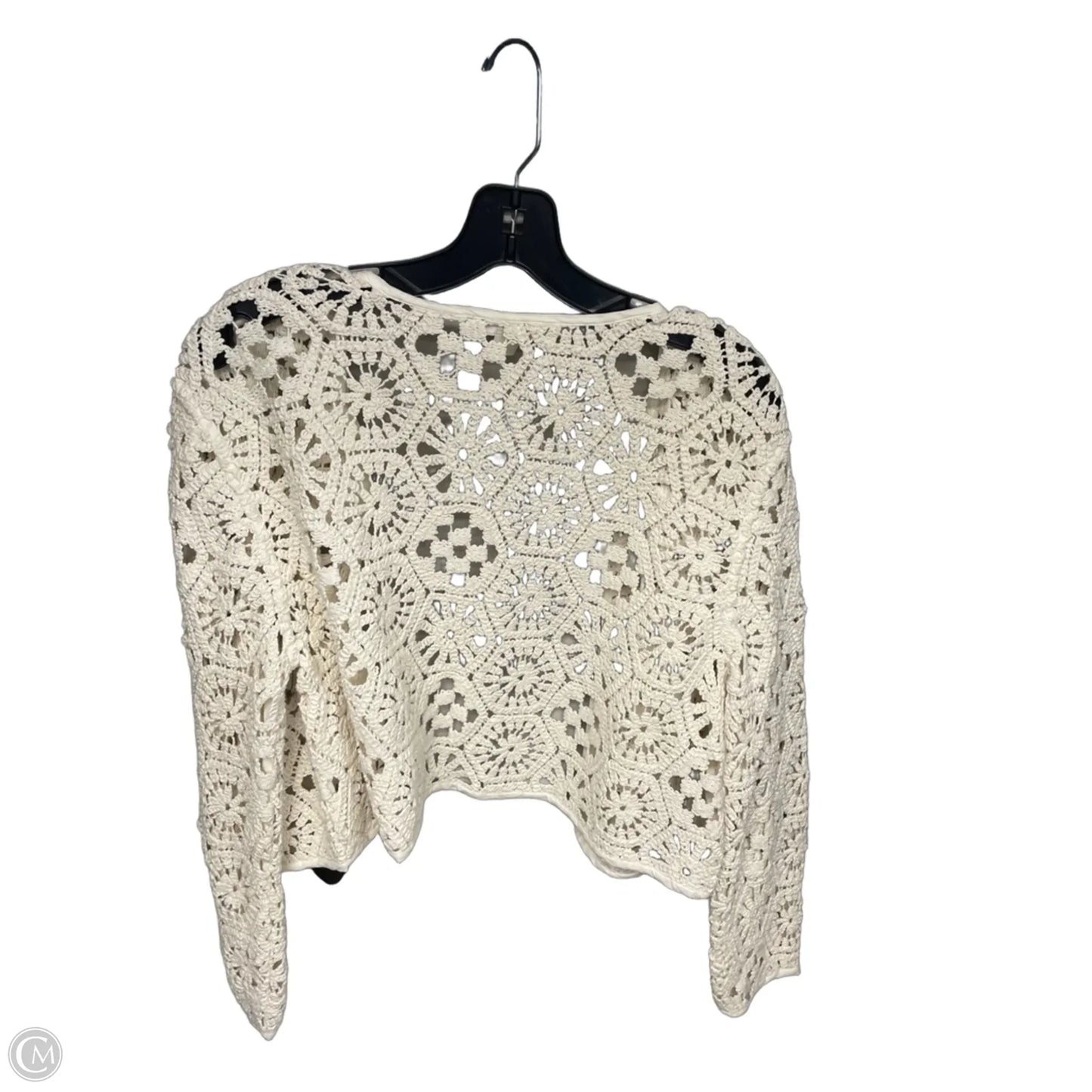 Cardigan By Treasure And Bond In Cream, Size: S