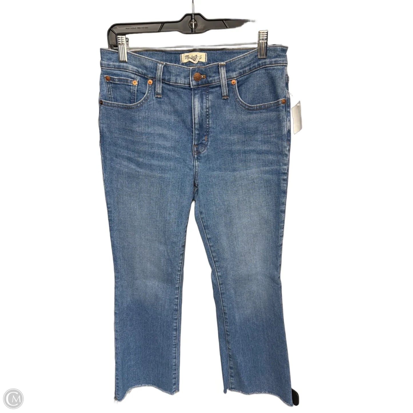 Jeans Boot Cut By Madewell In Blue Denim, Size: 8