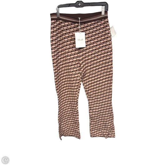 Pants Designer By Diane Von Furstenberg In Brown & Pink, Size: M