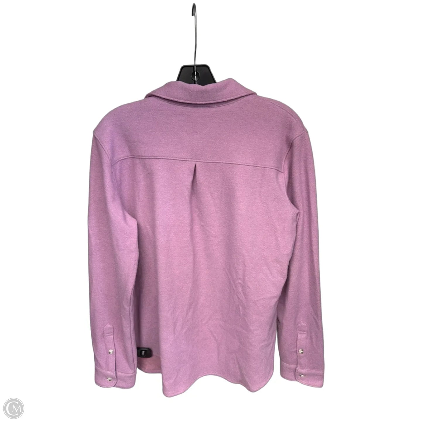 Top Long Sleeve By 7diamonds In Purple, Size: M