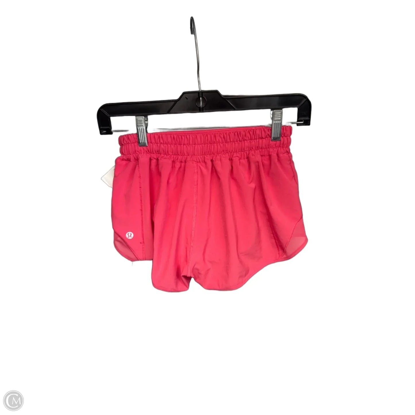 Athletic Shorts By Lululemon In Pink, Size: 4