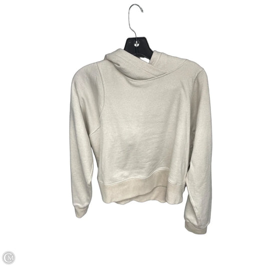 Sweatshirt Hoodie By Lululemon In Cream, Size: 12