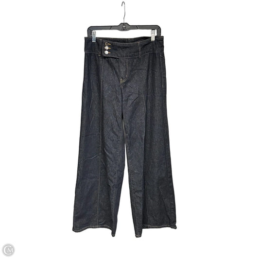 Jeans Wide Leg By Cider In Blue Denim, Size: M