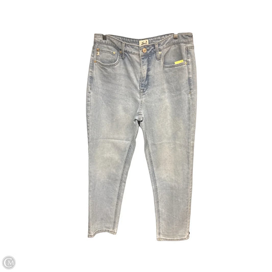 Jeans Straight By Seven 7 In Blue Denim, Size: 8