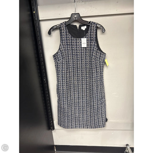Dress Work By J. Crew In Black & Blue, Size: 4