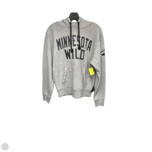 Athletic Sweatshirt Hoodie By Clothes Mentor In Green, Size: M