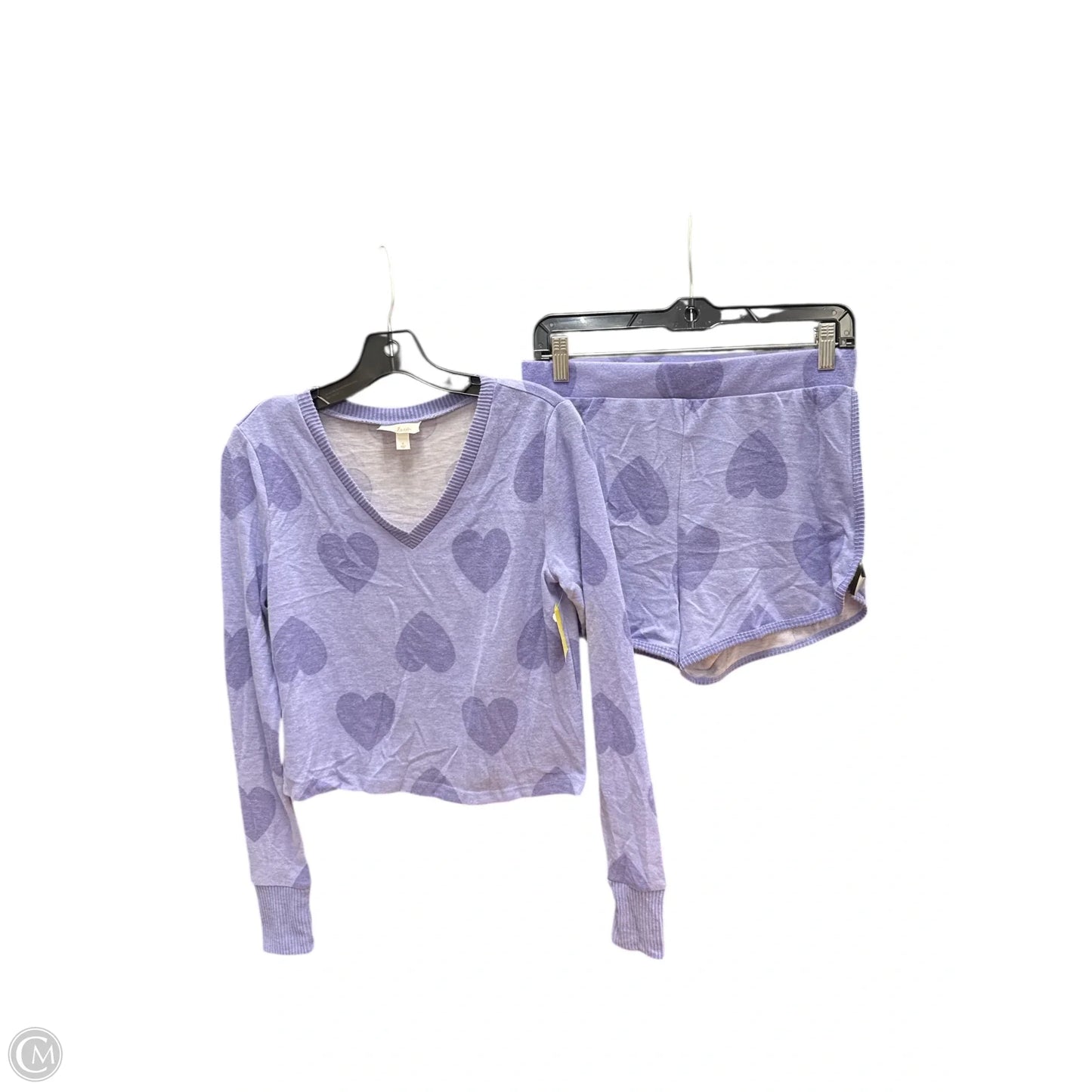 Pajamas 2pc By Colsie In Purple, Size: S