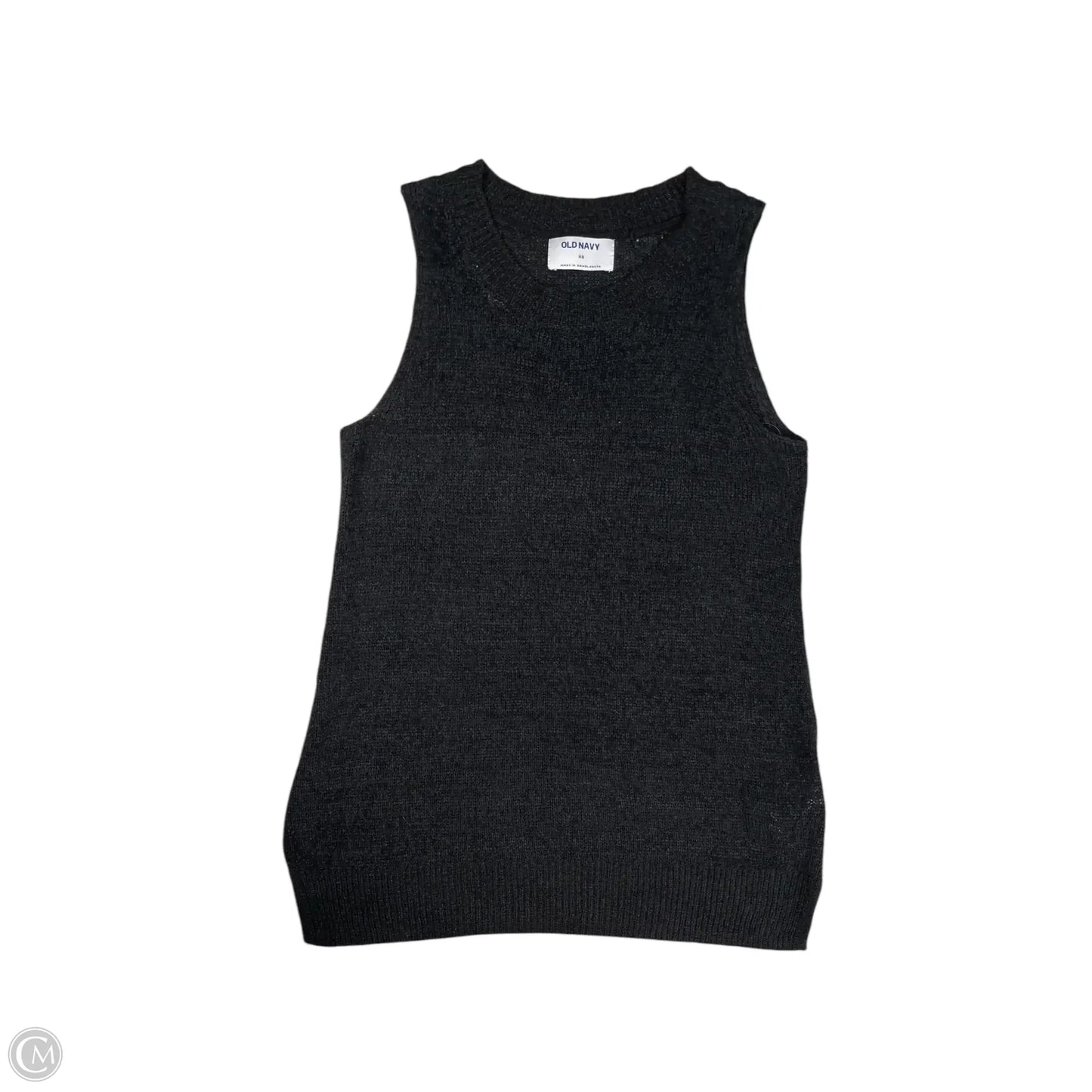 Top Sleeveless By Old Navy In Black, Size: Xs