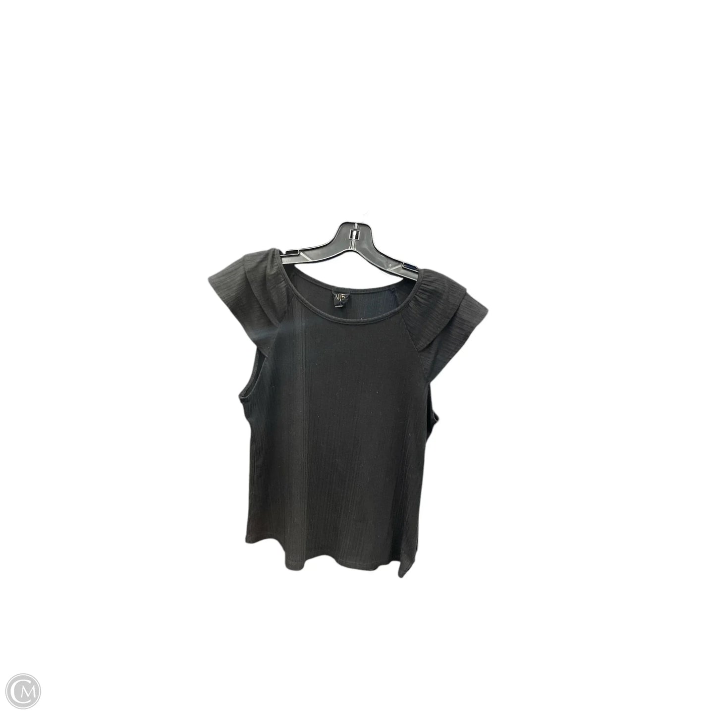 Top Sleeveless By W5 In Black, Size: L