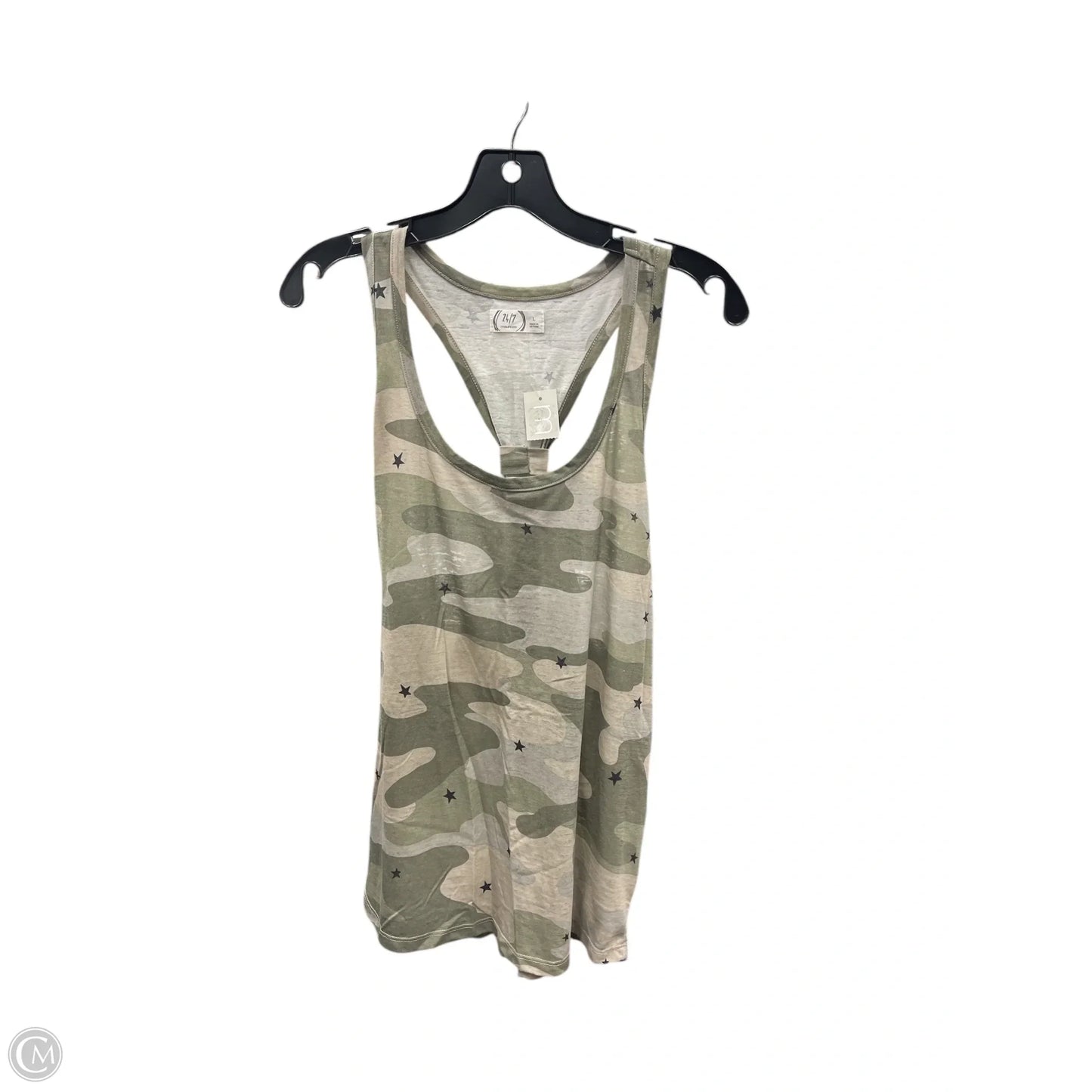 Tank Top By Maurices In Camouflage Print, Size: L