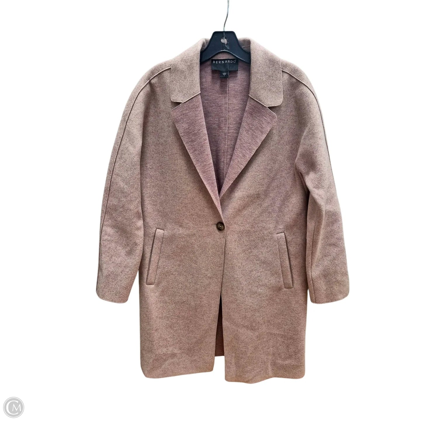 Jacket Shirt By Bernardo In Pink, Size: S