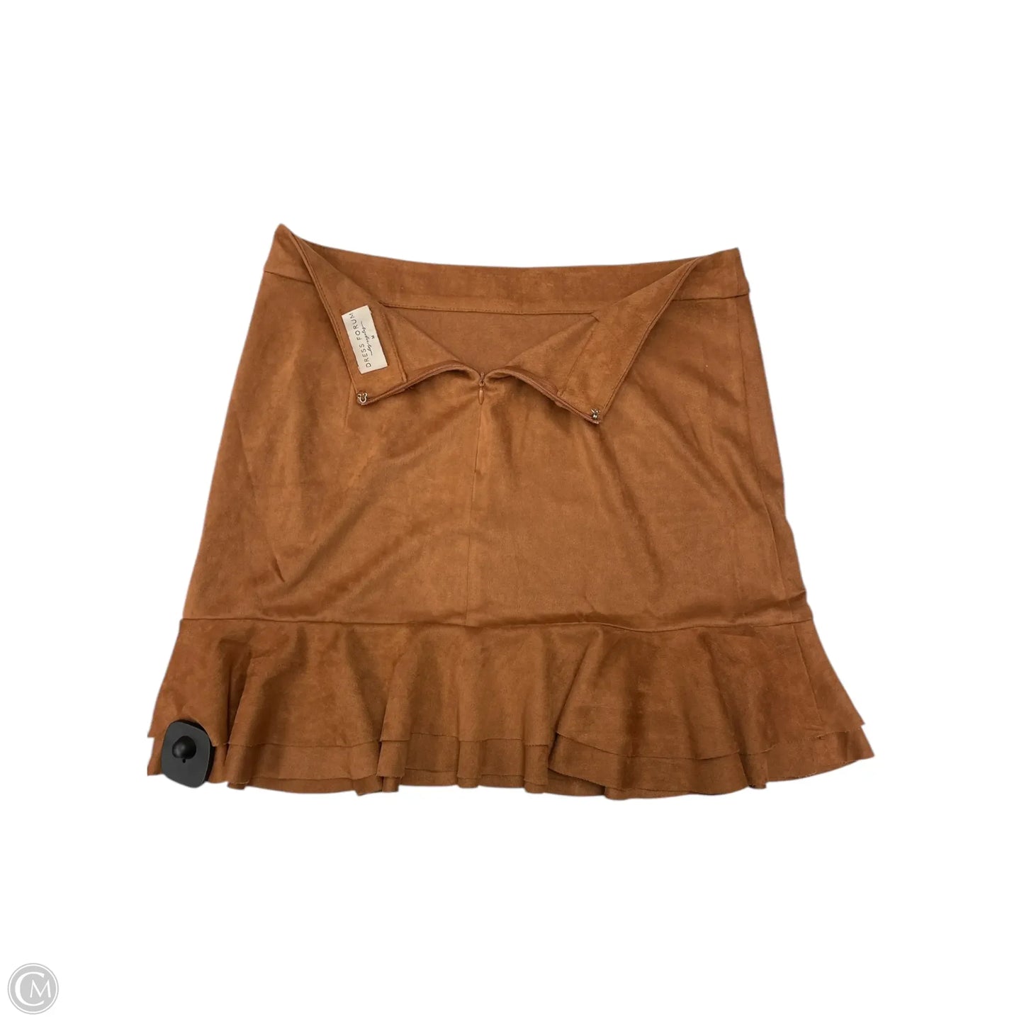 Skirt Mini & Short By Dress Forum In Orange, Size: M