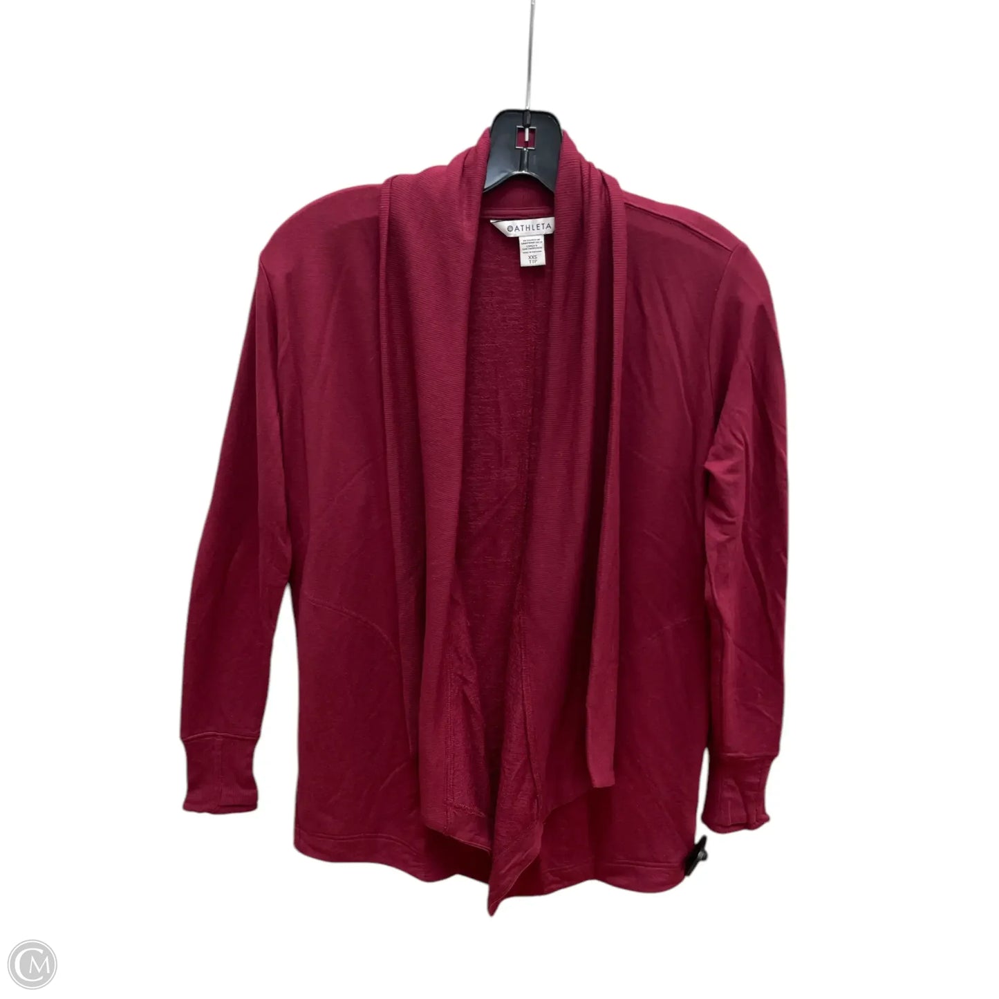 Cardigan By Athleta In Red, Size: Xxs