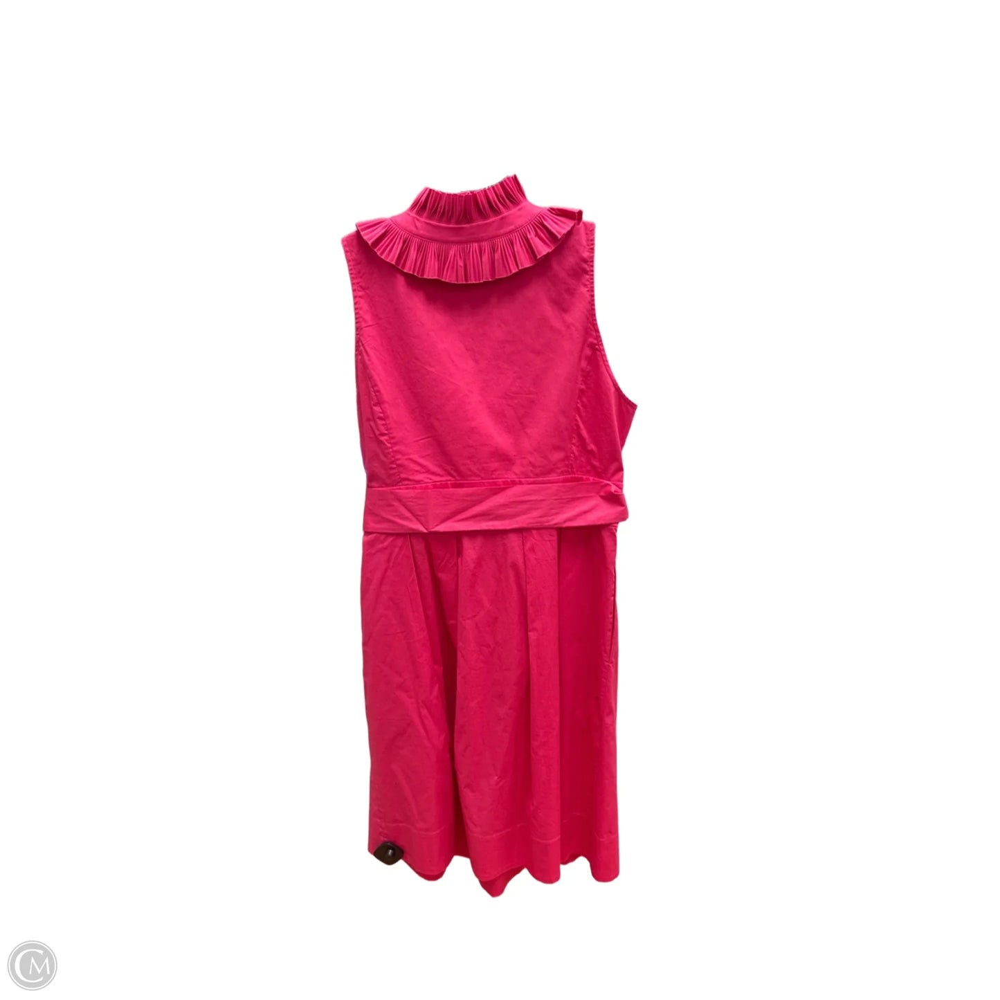 Dress Casual Midi By White House Black Market In Pink, Size: 14