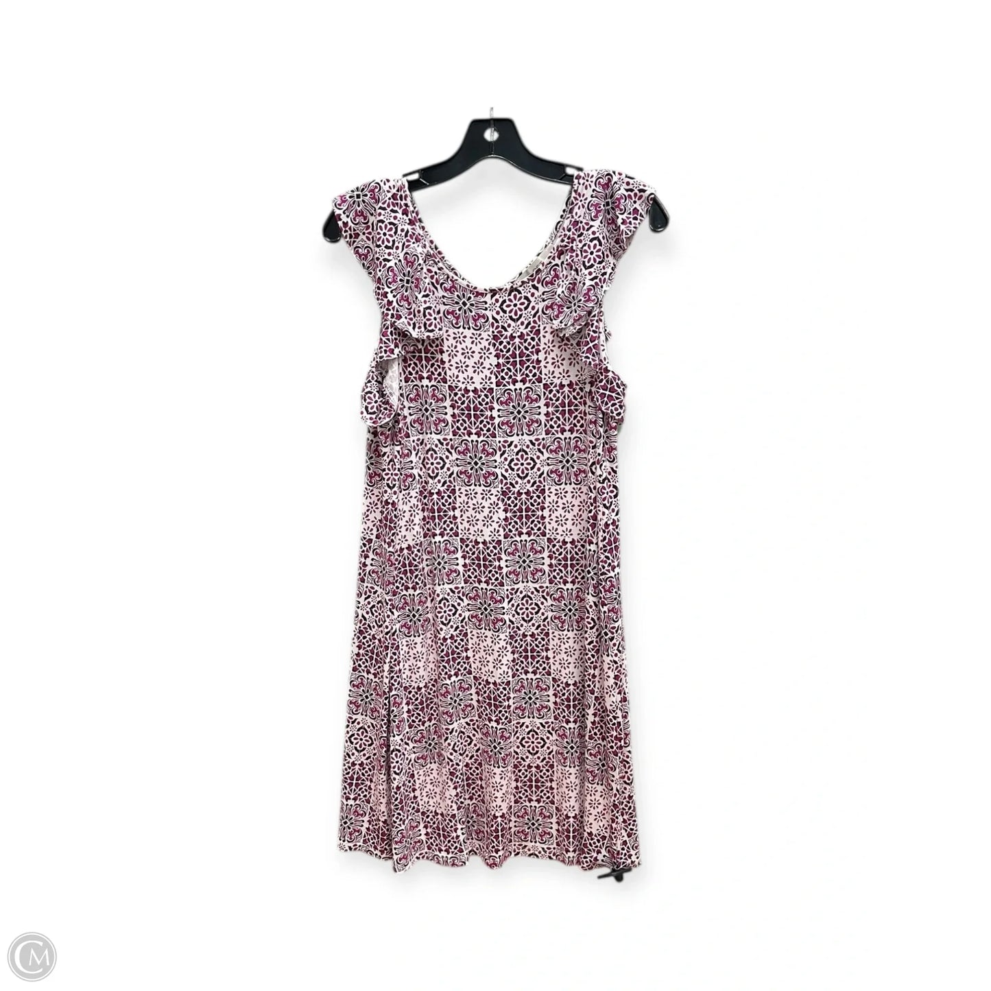 Dress Casual Midi By Loft In Purple, Size: S