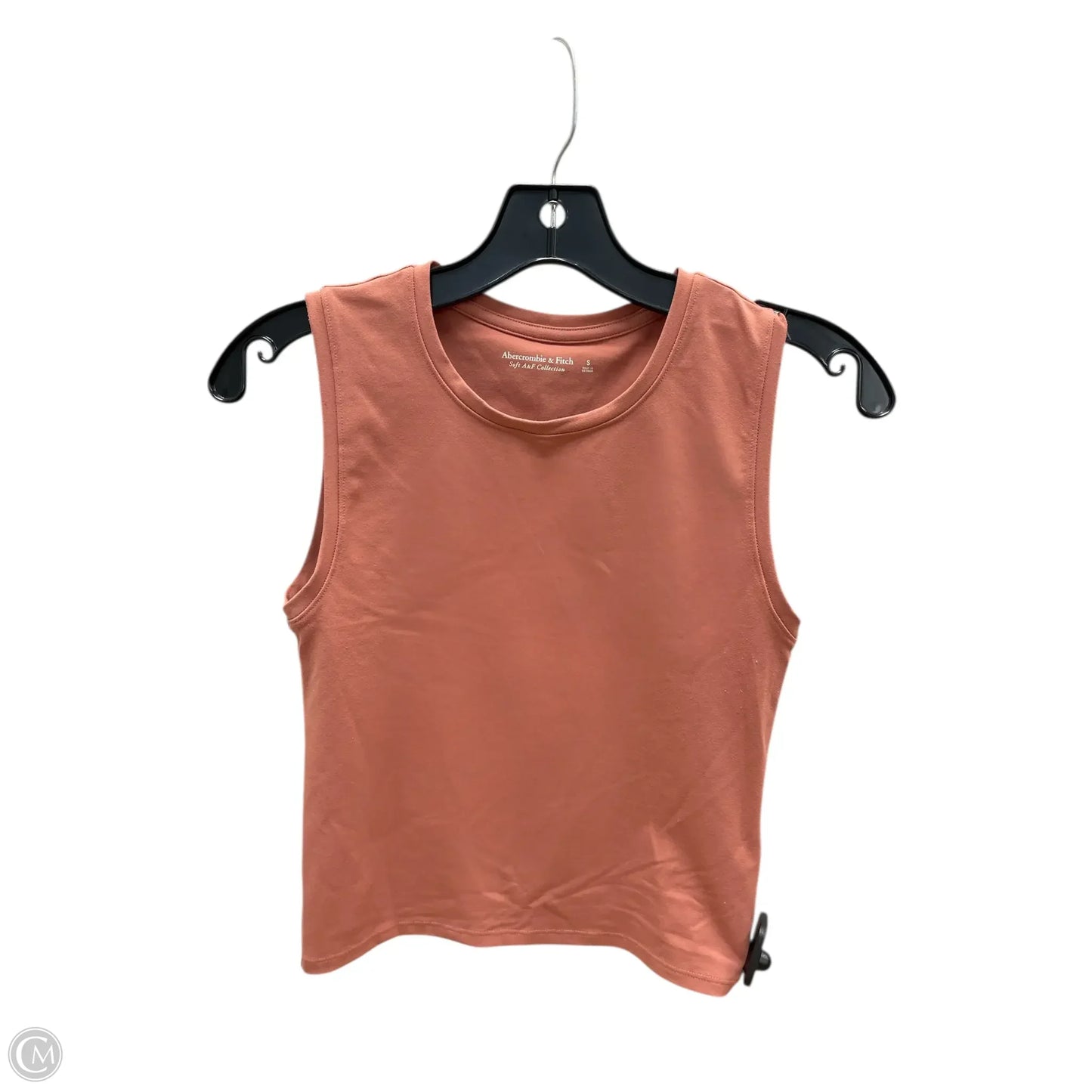 Top Sleeveless By Abercrombie And Fitch In Orange, Size: S