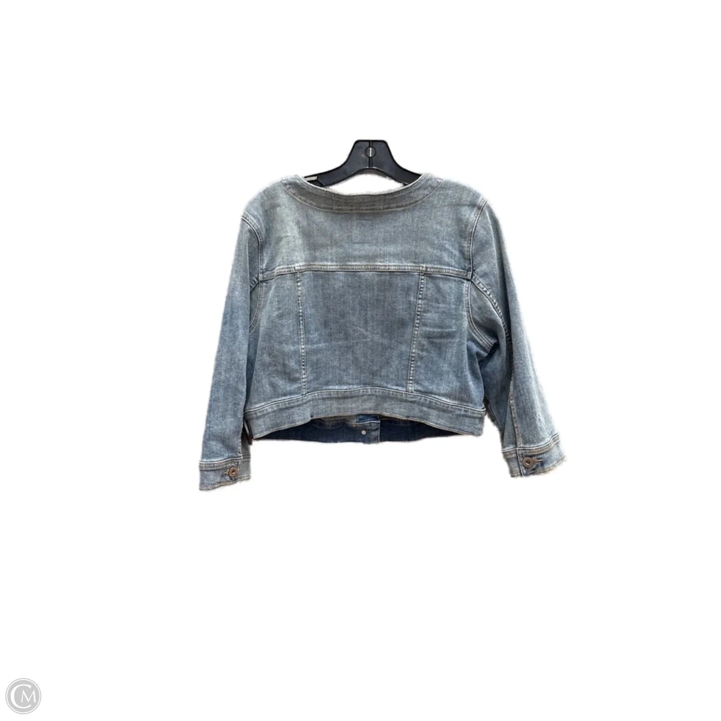 Jacket Denim By Torrid In Blue Denim, Size: 1x