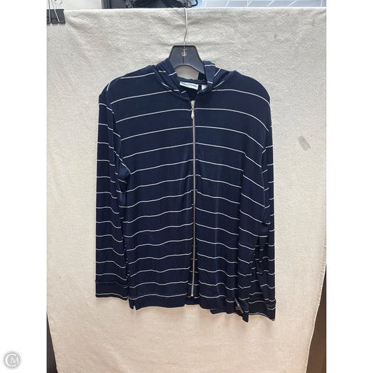 Cardigan By Chicos In Navy, Size: L