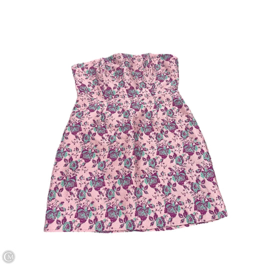 Dress Casual Short By Lulus In Pink & Purple, Size: L