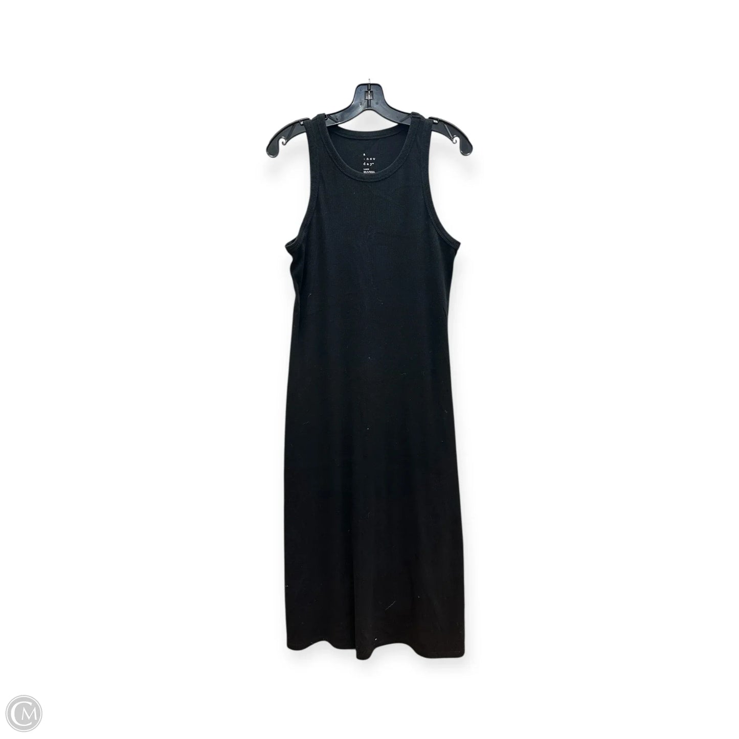 Dress Casual Maxi By A New Day In Black, Size: L