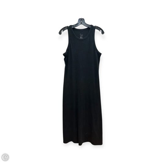 Dress Casual Maxi By A New Day In Black, Size: L