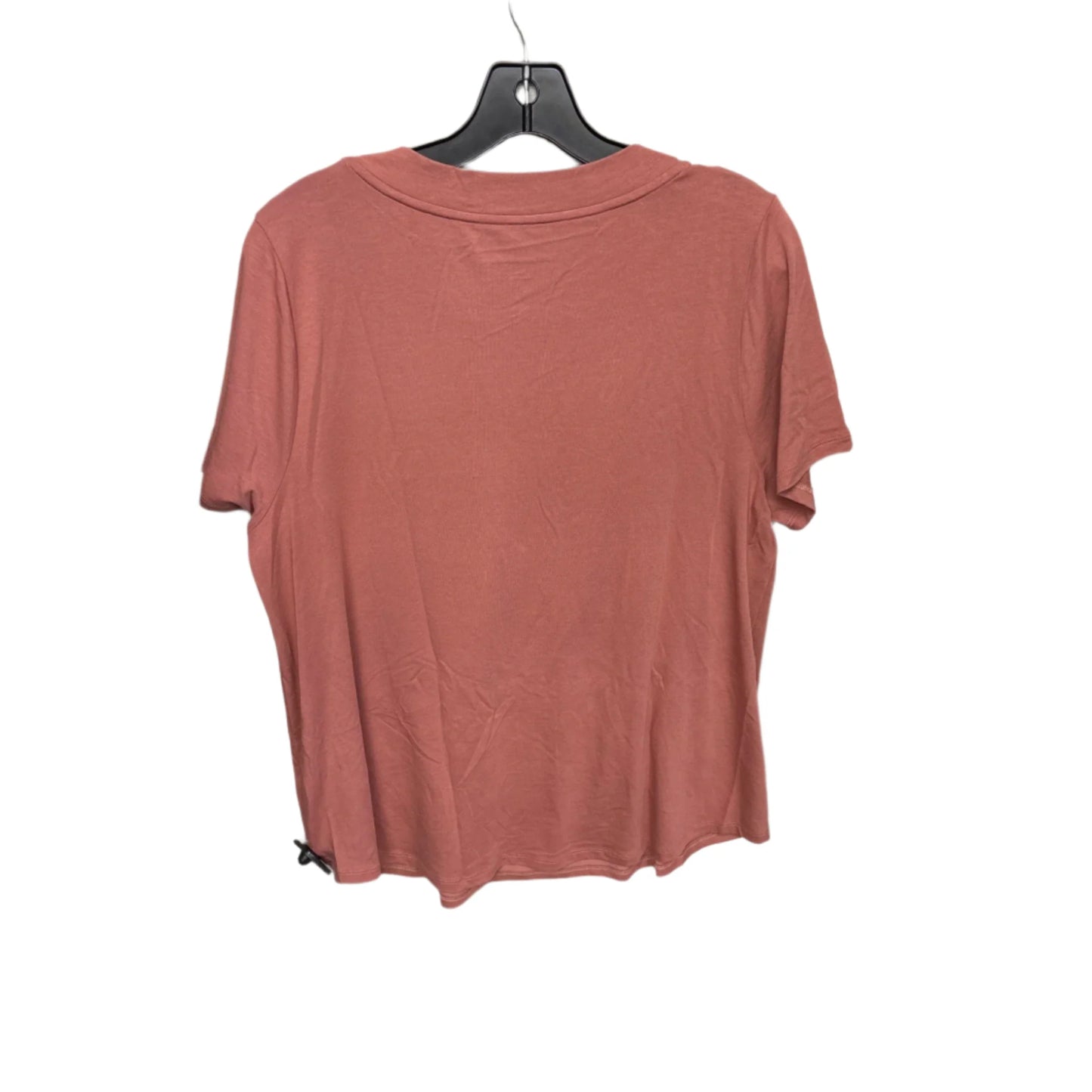 Top Short Sleeve By Soft Surroundings In Pink, Size: L