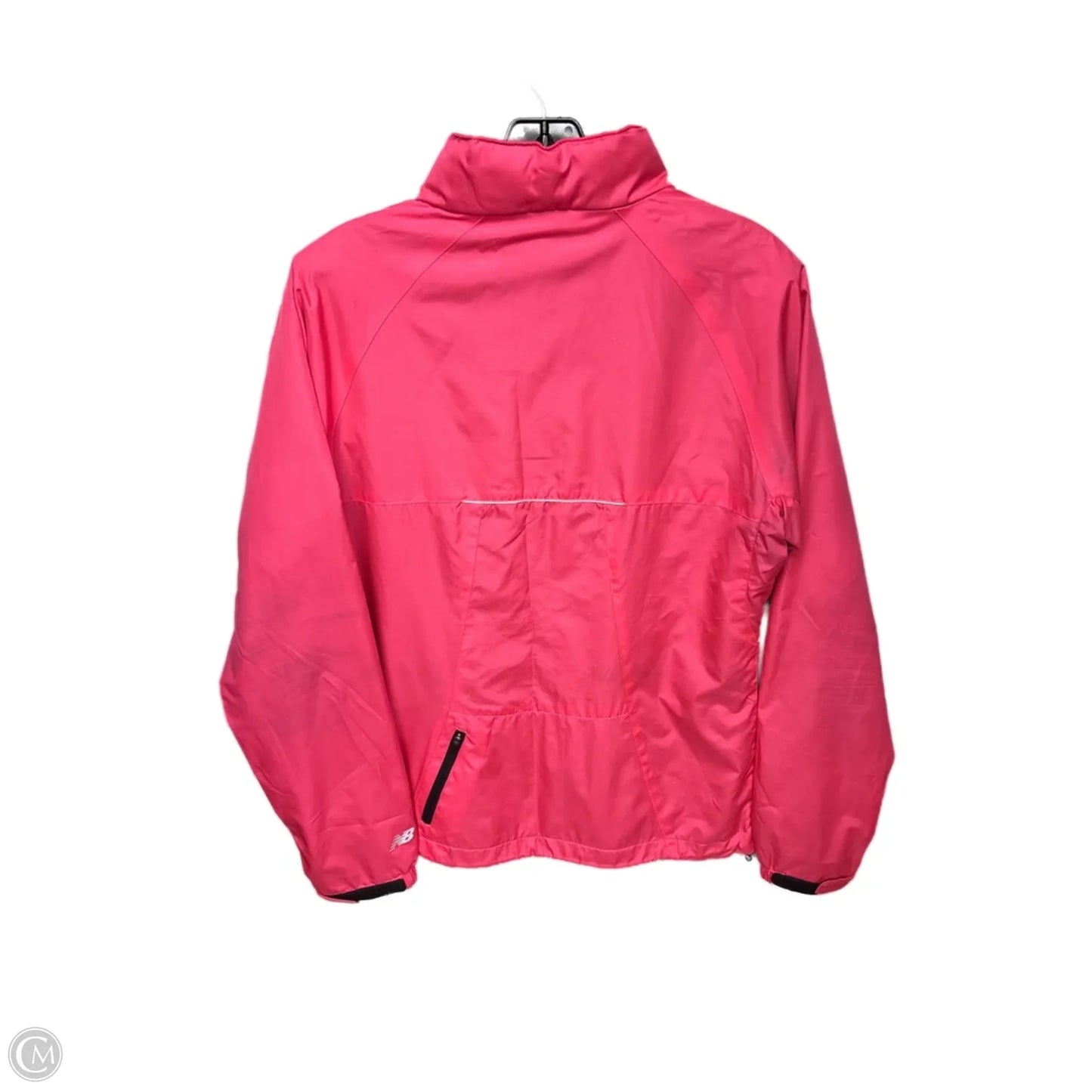 Athletic Jacket By New Balance In Pink, Size: M