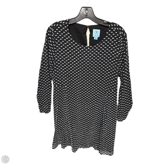 Dress Party Midi By Cece In Black & White, Size: 14