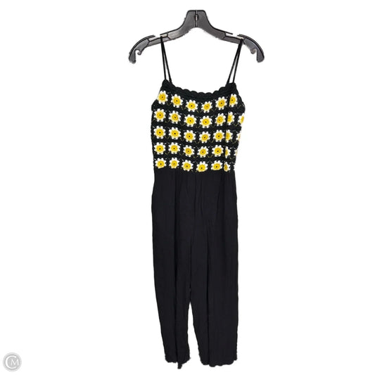 Jumpsuit By Davi & Dani In Black & Yellow, Size: S