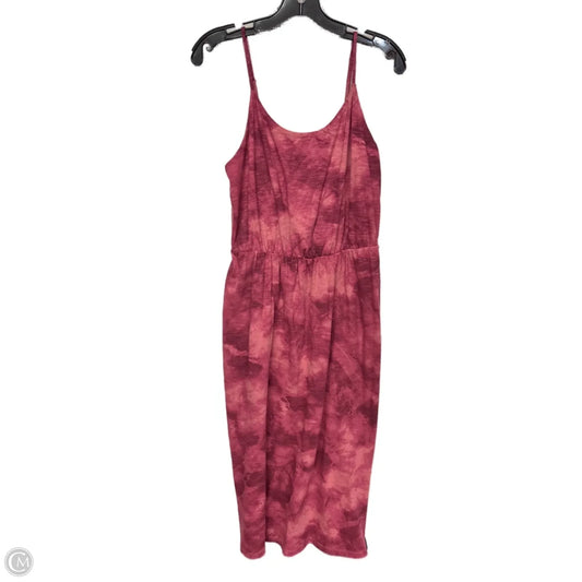 Dress Casual Maxi By Old Navy In Red, Size: M