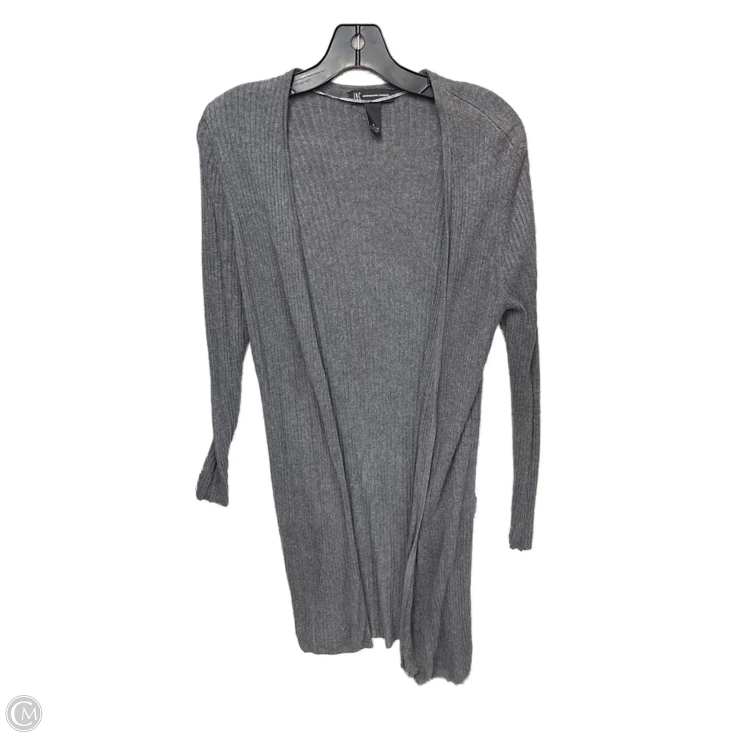 Cardigan By Inc In Grey, Size: M